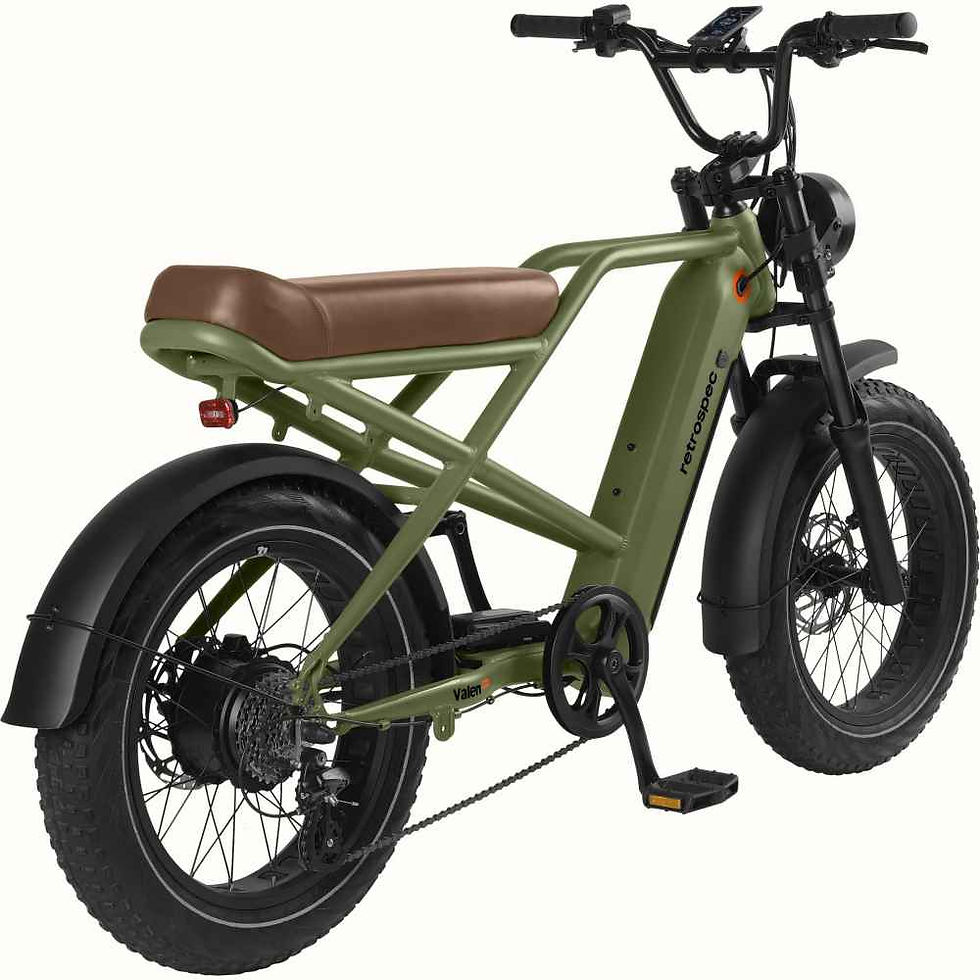 Thumbnail: Valen Rev + 20" Fat Tire  E Bike (Retrospec)