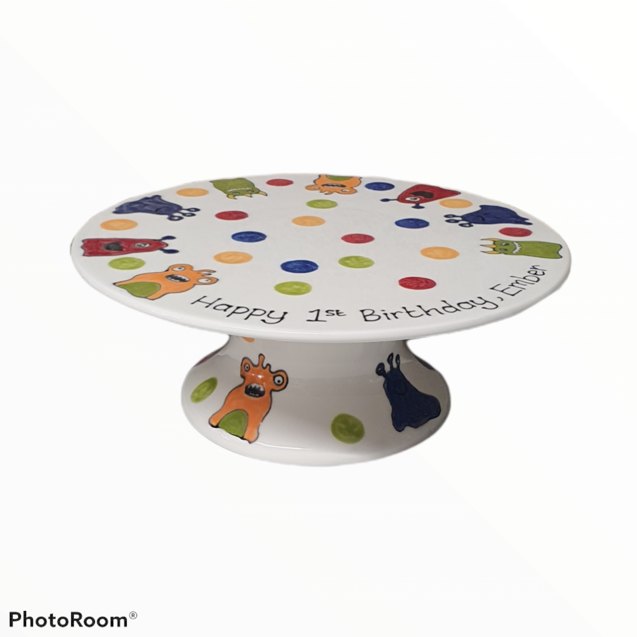 Monsters cake stand