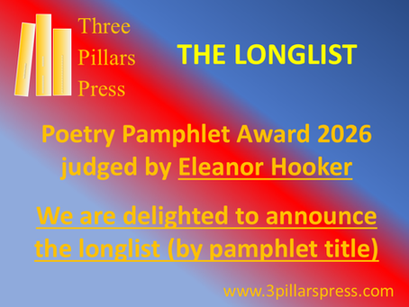 LONGLIST - 2026 Poetry Pamphlet Award