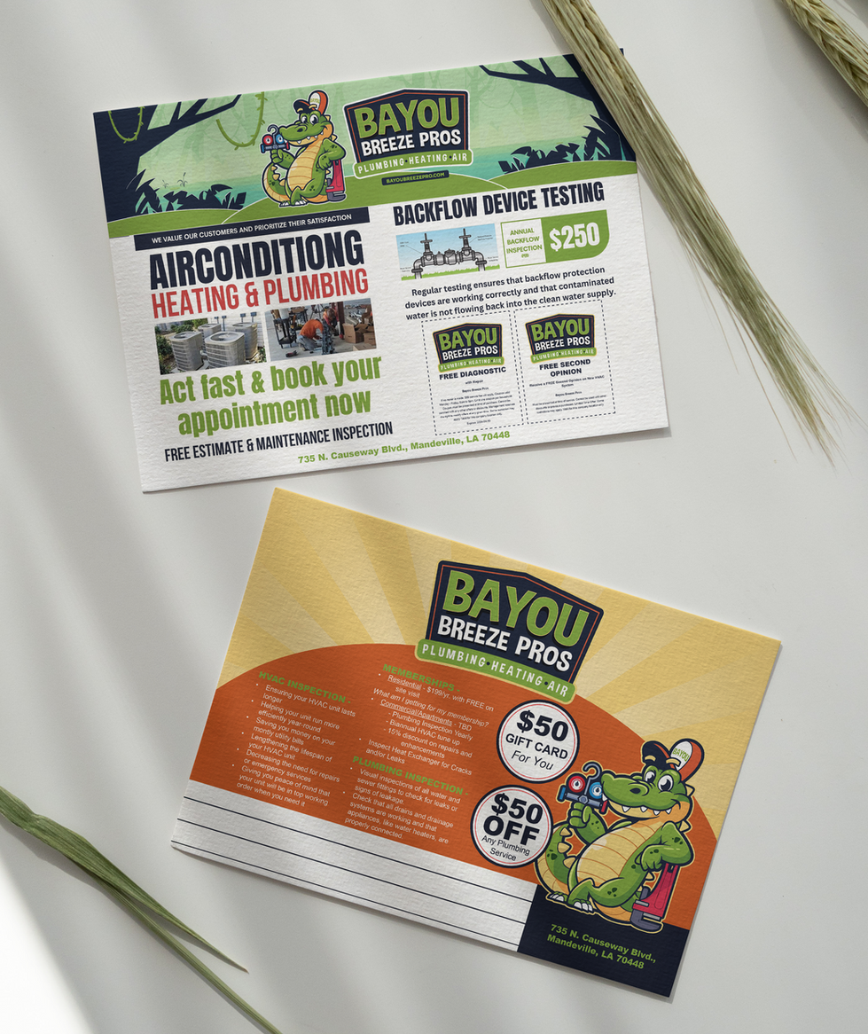 Postcard Mockup
