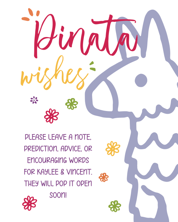 Pinata Sign