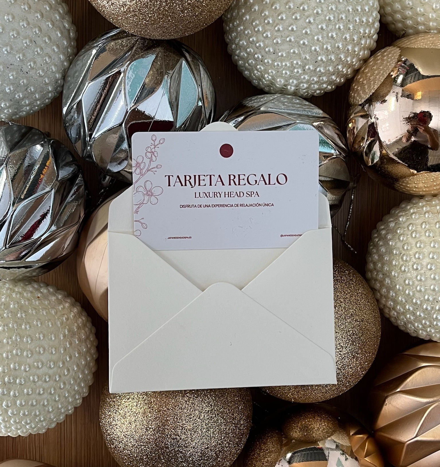 Luxury Head Spa Cheque Regalo Físico