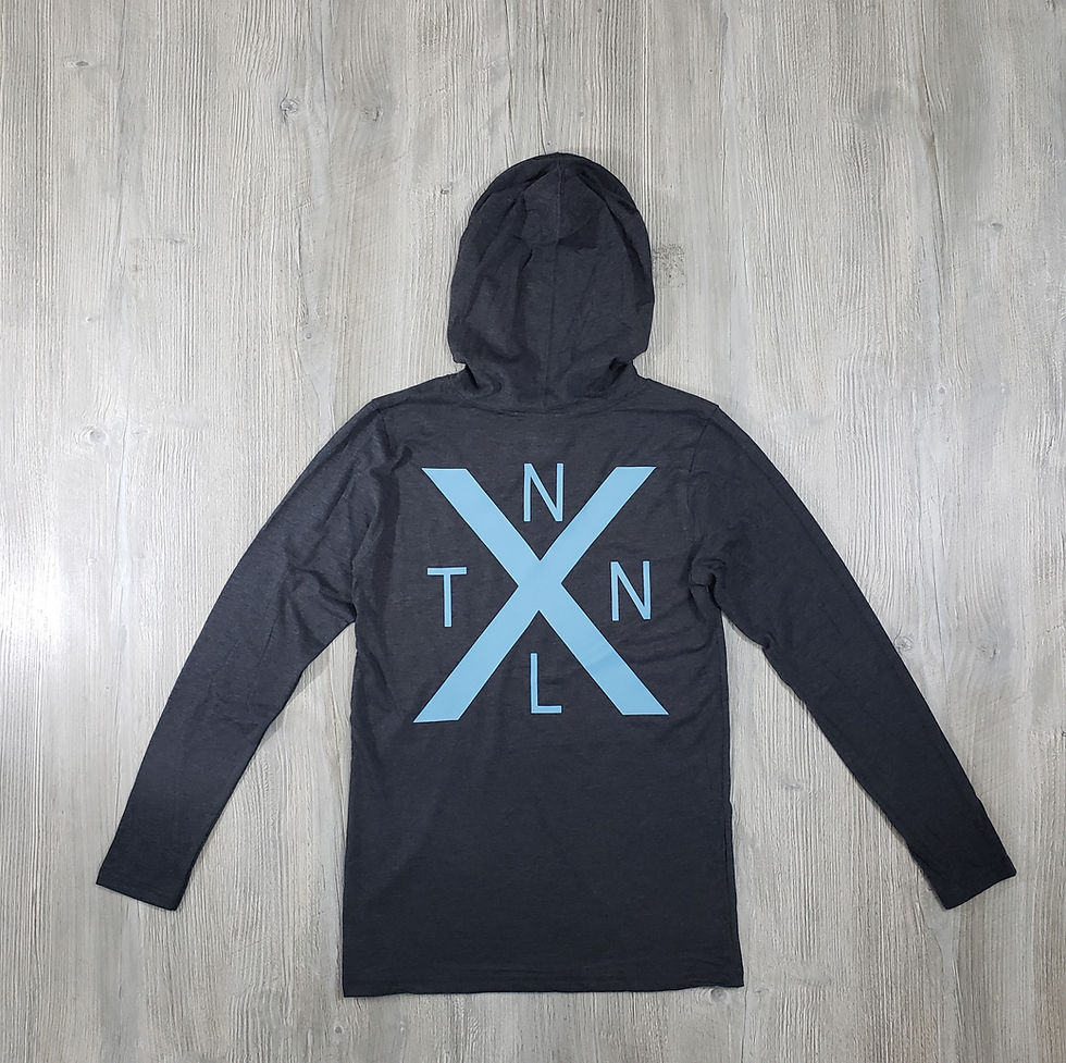 Thumbnail: Grey hooded long sleeve