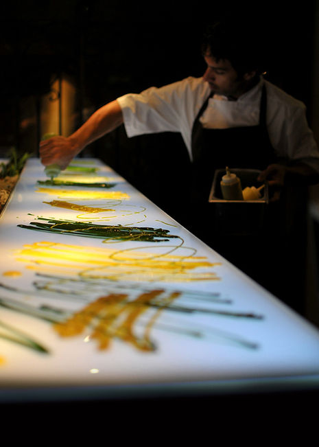 Chef au travail