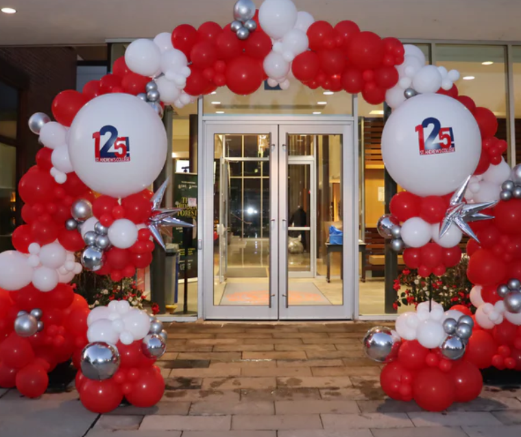 Balloon Arch Install - Custom Colors & Design