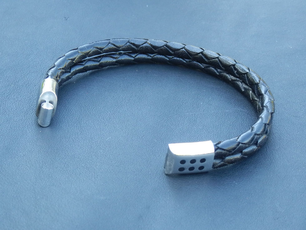 Thumbnail: 2 cord with Stainless Steel Clasp with Magnet