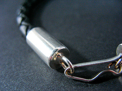 Thumbnail: Bracelet with sterling silver endings
