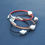 Thumbnail: Fresh Water Pearl bracelet with 2mm cord