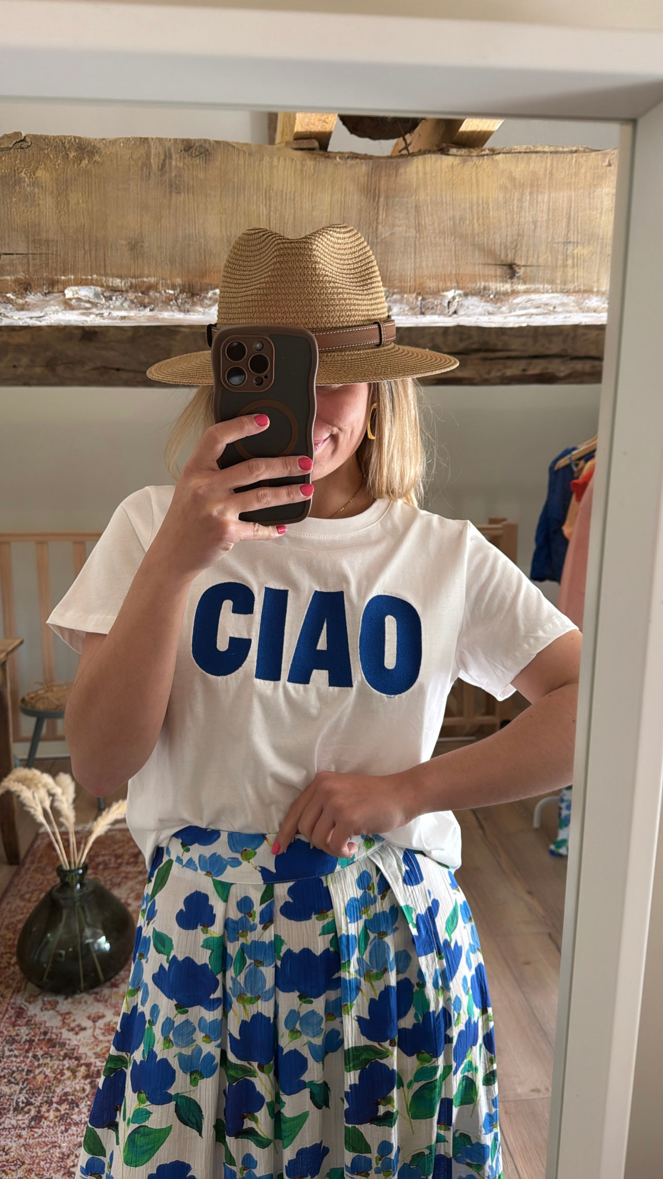Teeshirt Ciao bleu 