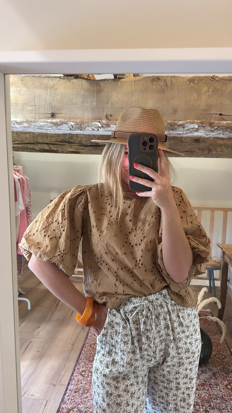 Miniature : Blouse Agathe camel 