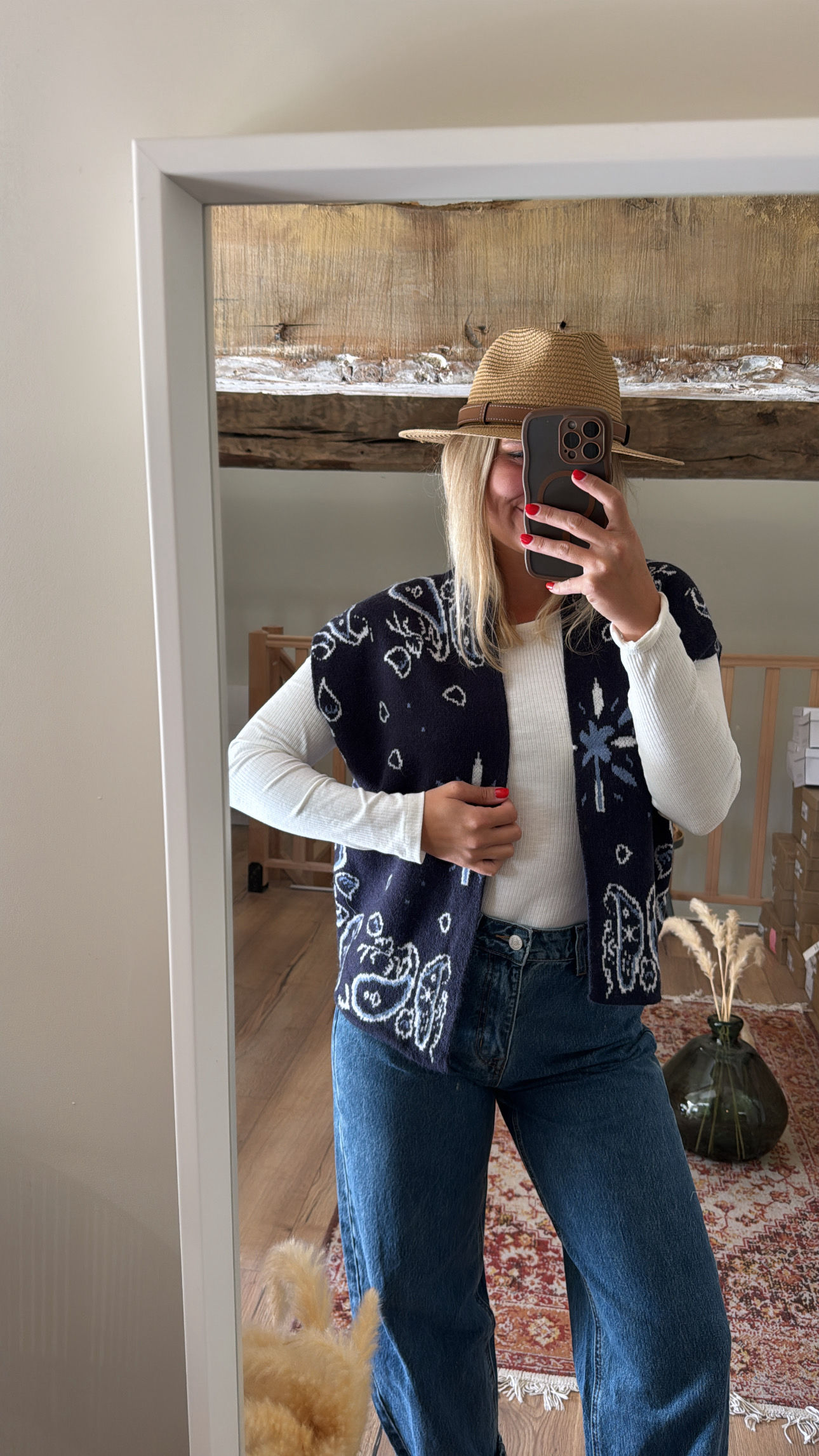 Gilet Bandana marine 