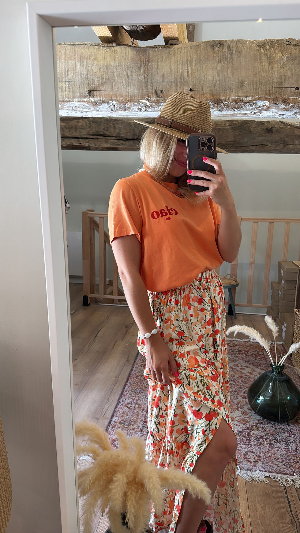 Miniature : Teeshirt Ciao orange 🍊 