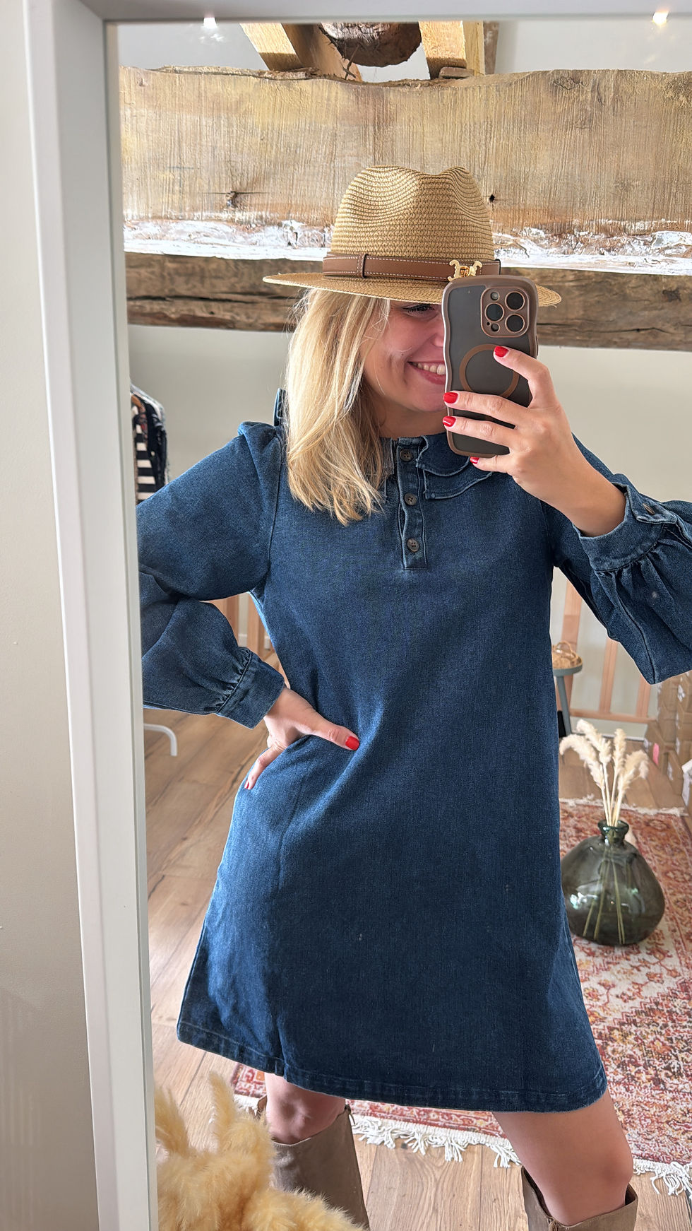 Miniature : Robe en jean Léonie 