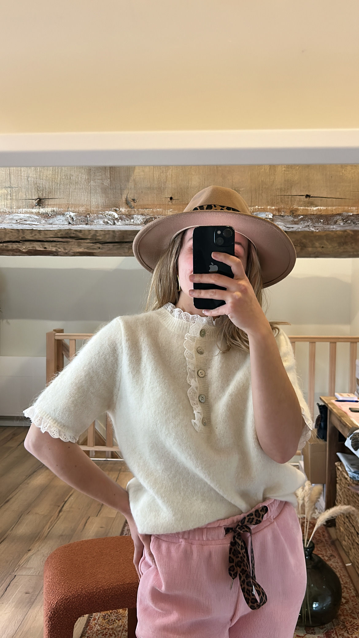 Pull Ella écru 
