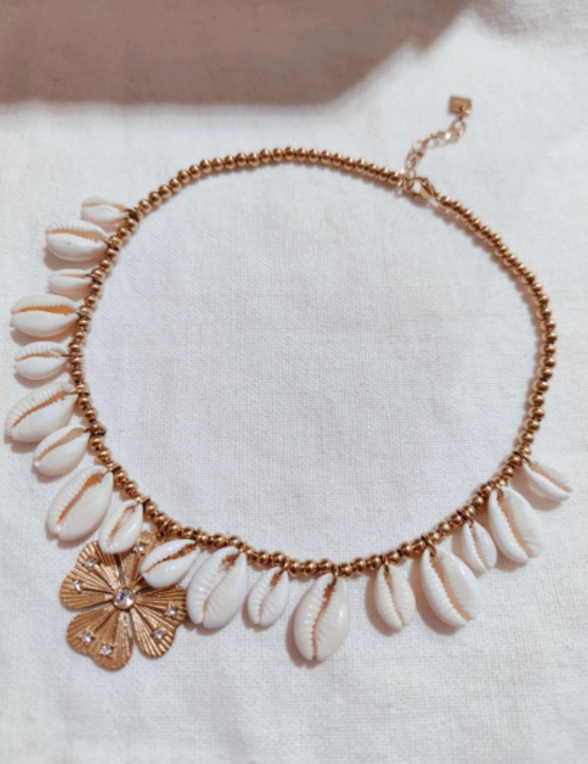 Collier coquillage 🐚 