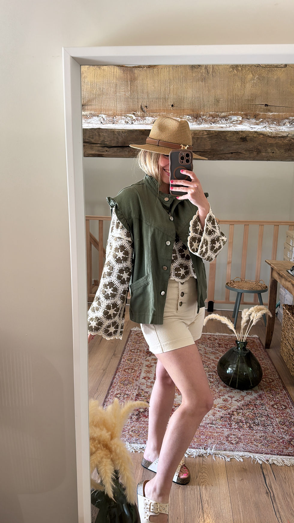 Miniature : Veste Amy kaki 