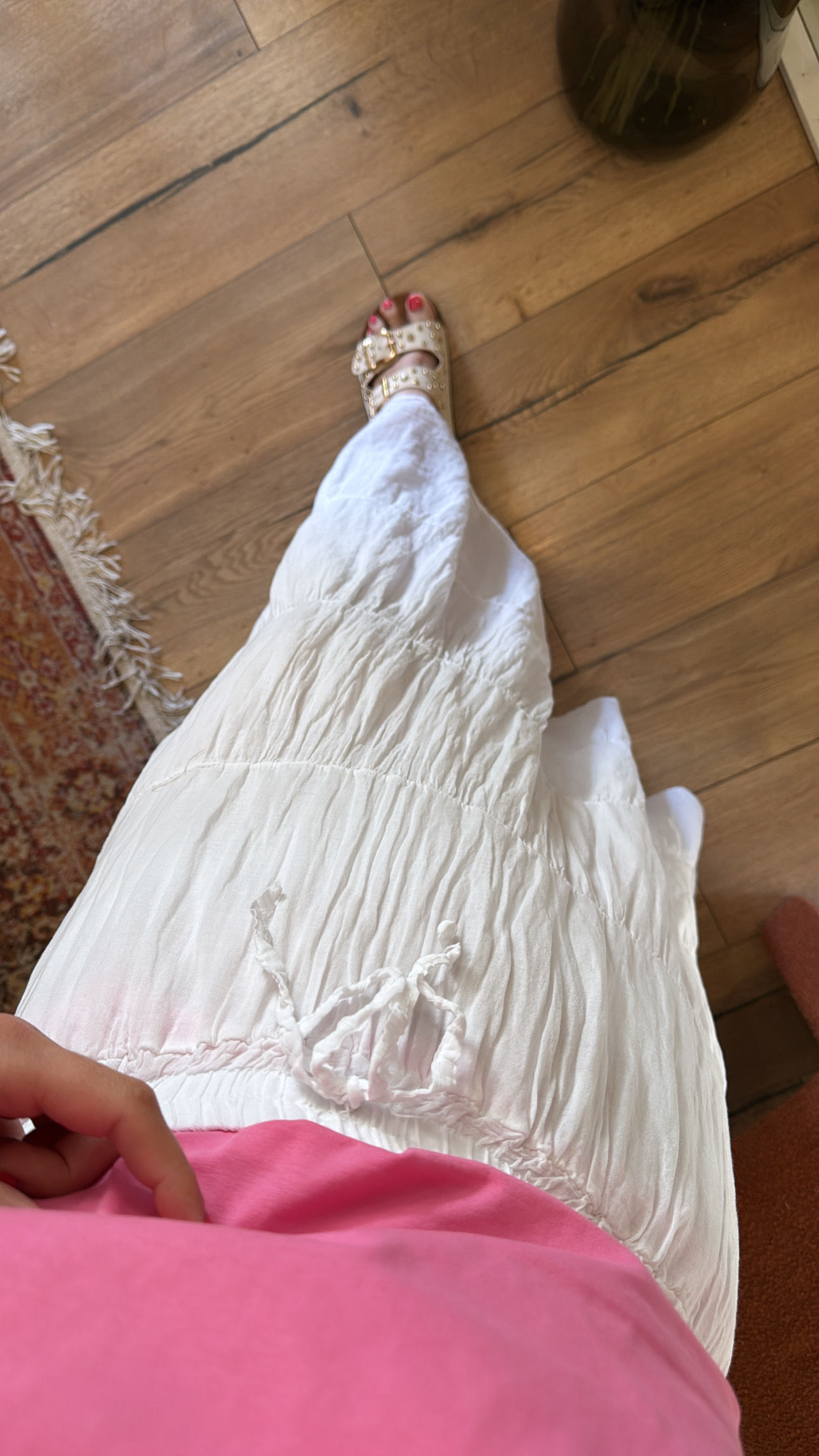 Jupe blanche Jeanne 