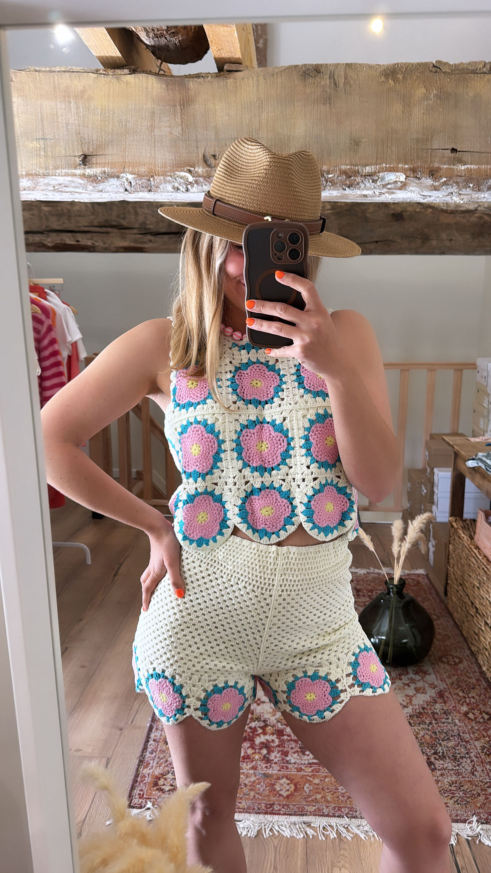 Miniature : Short crochet Flavie 