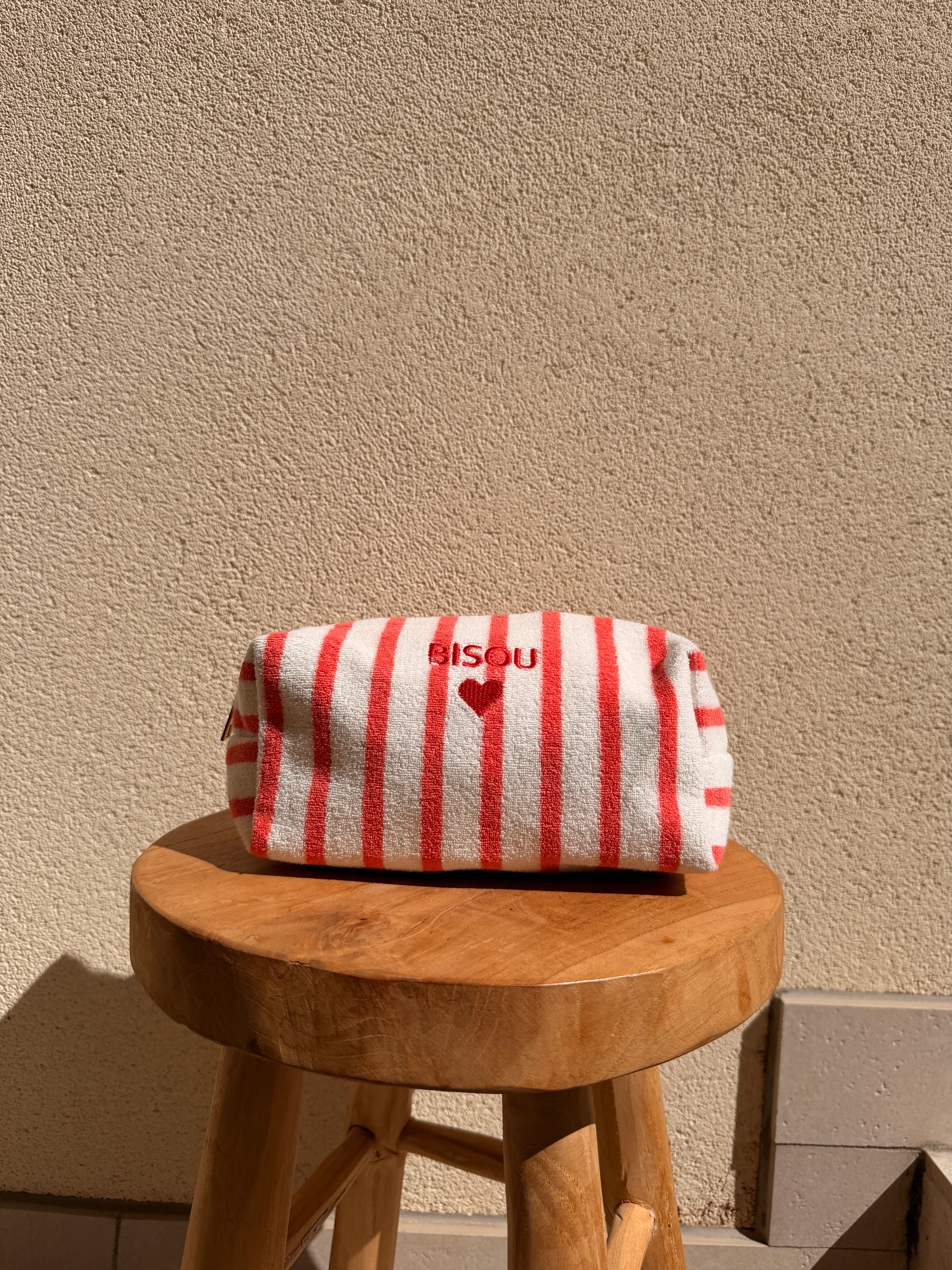 Trousse de toilette Bisou orange 