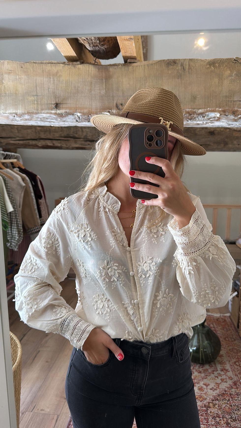 Miniature : Blouse Léona écrue 
