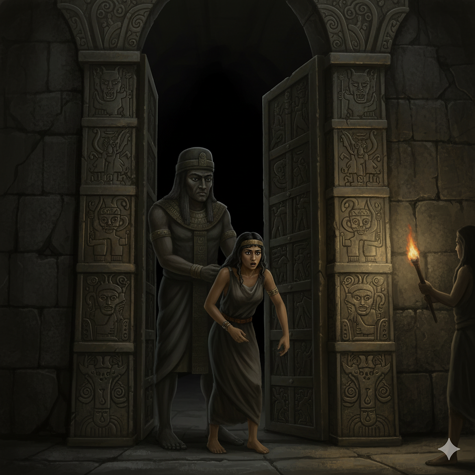 The Descent and Stripping of Inanna
