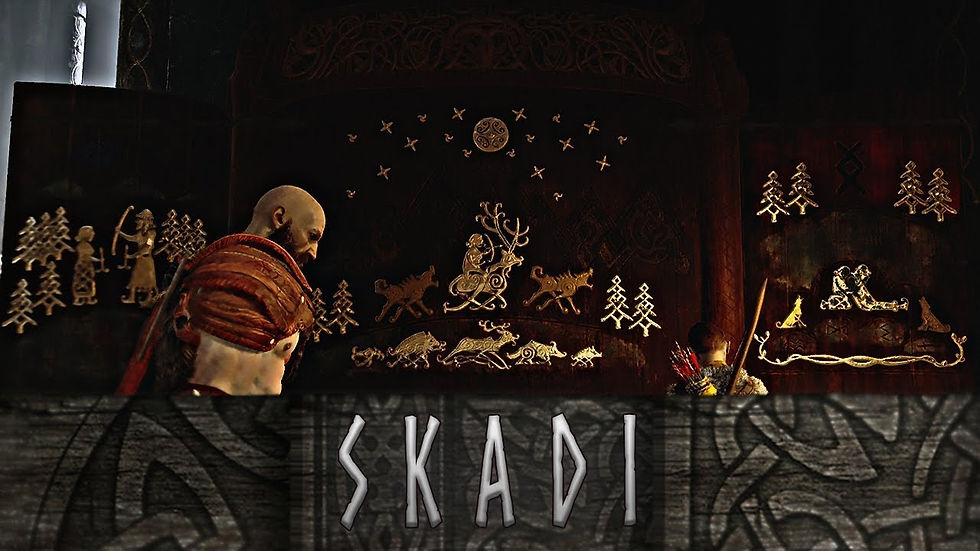 Santuário de Skadi em God of War - Imagem de VGS - Video Game Sophistry