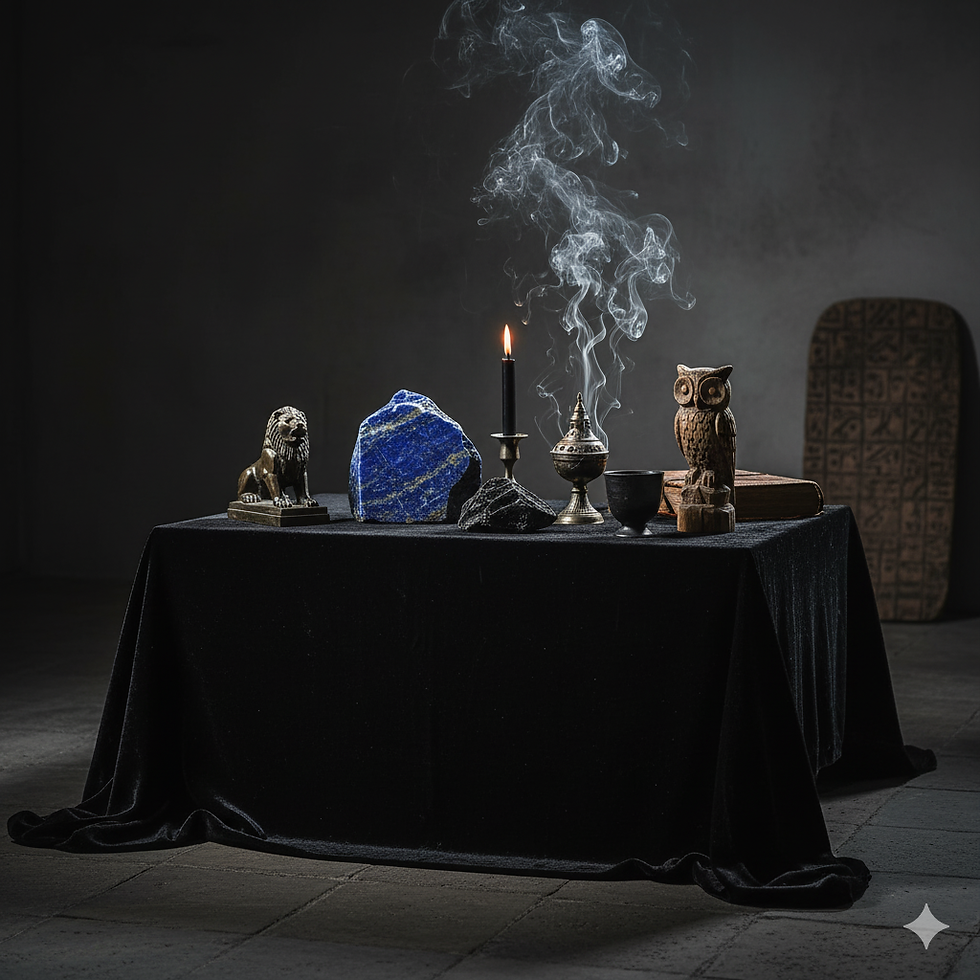 A Modern Altar for Ereshkigal