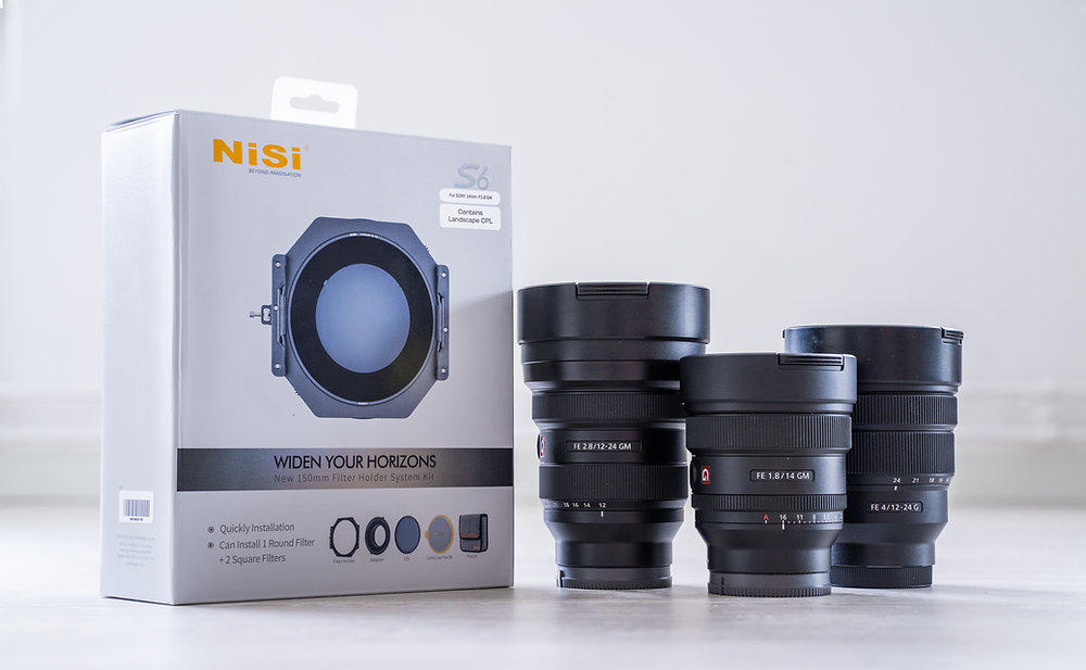 NiSi Filterset Advance Kit II Für 150mm System – Mit ND- & GND-Filtern, Filtertasche & Reiniger