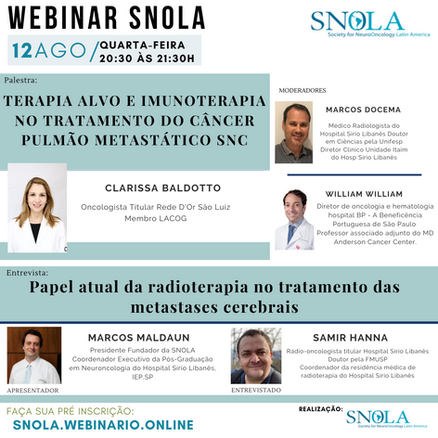 Terapia alvo e imunoterapia no tratamento do câncer pulmão metástico SNC