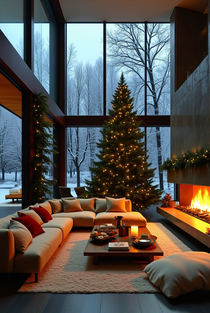 😴 Holiday-Ready Interiors: Subtle Festive Decor Without the Clutter 🎄