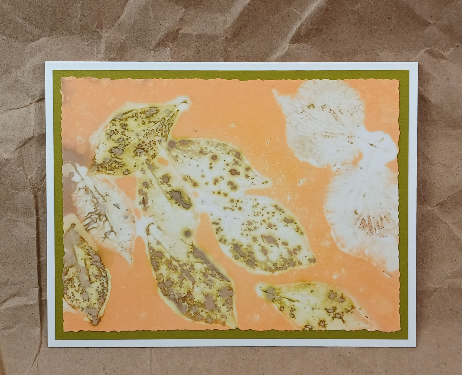 Orange Notecard - org-0070014-sm