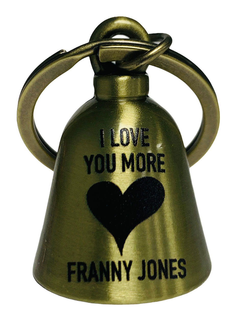 Thumbnail: Custom "I Love You More" Bell