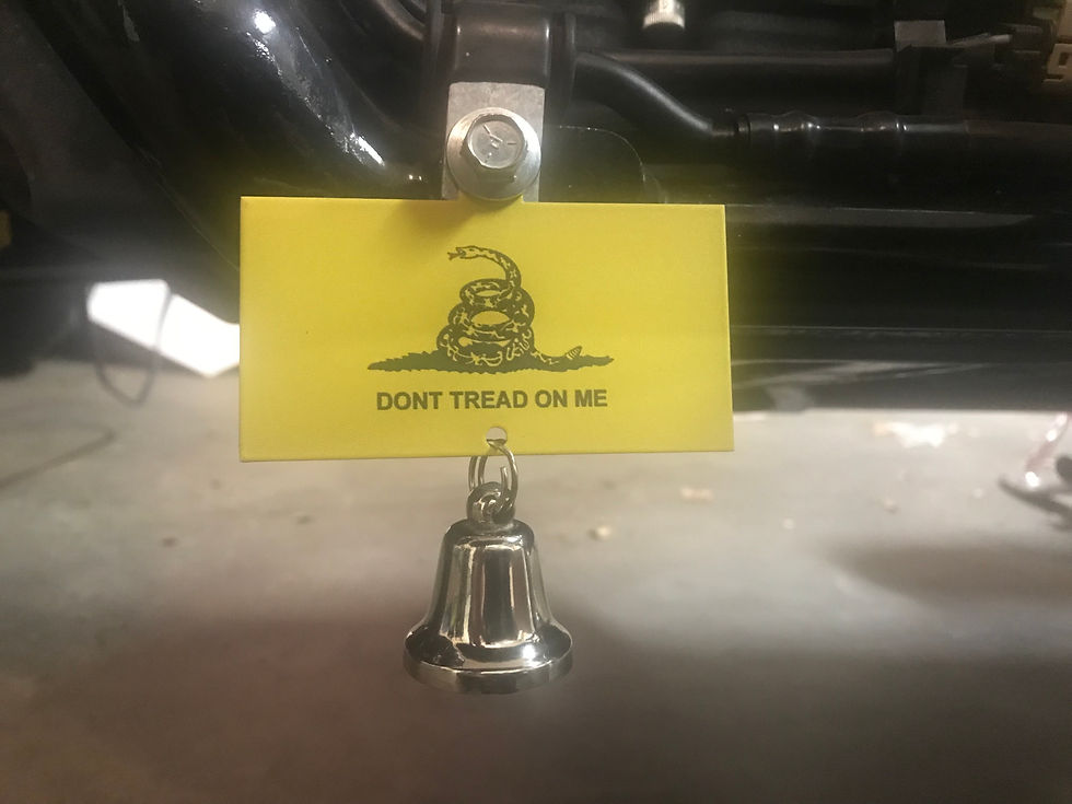 Thumbnail: Dont Tread on Me Flag Bell Hanger