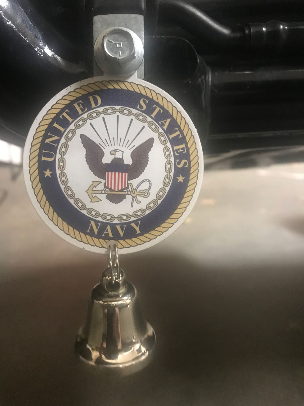 Thumbnail: Navy Bell Hanger