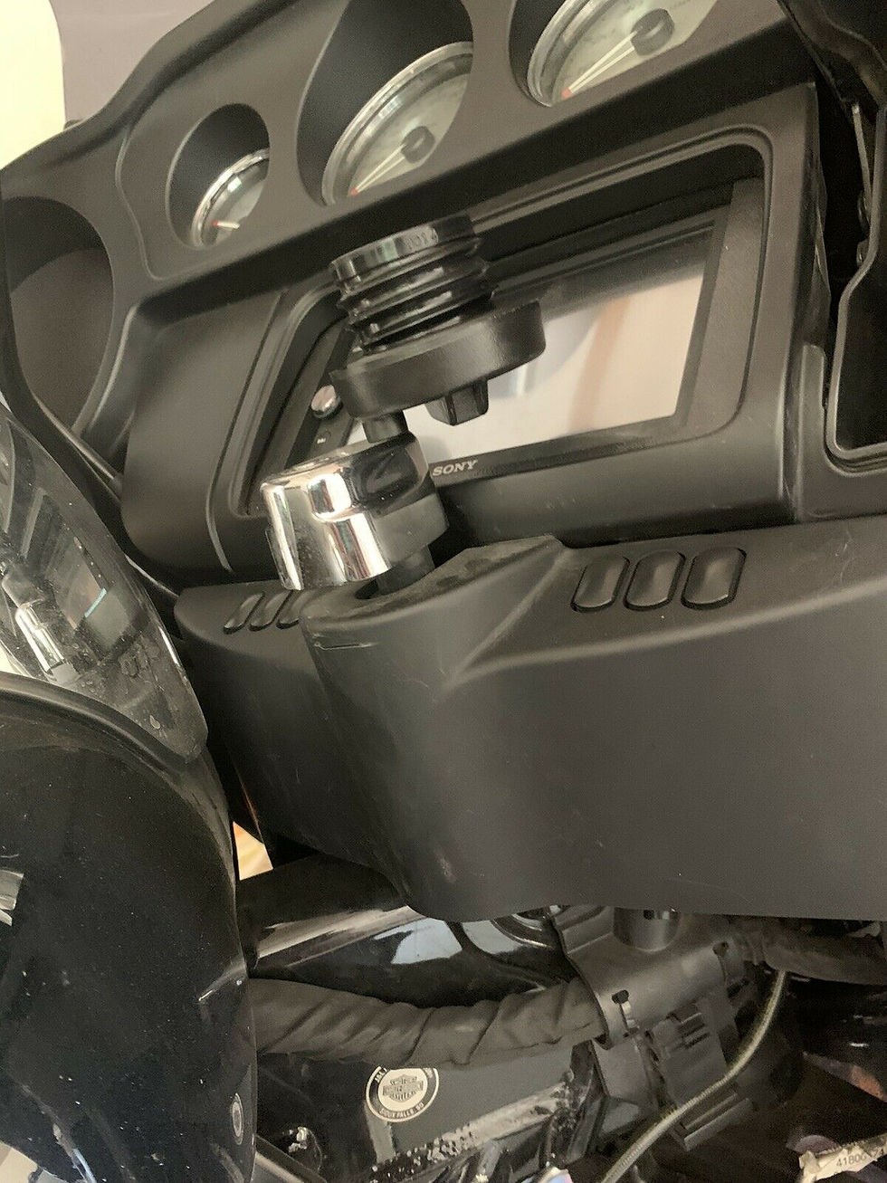 Thumbnail: Motorcycle Magnetic Gas Cap Holder/Keeper Magnet Universal.
