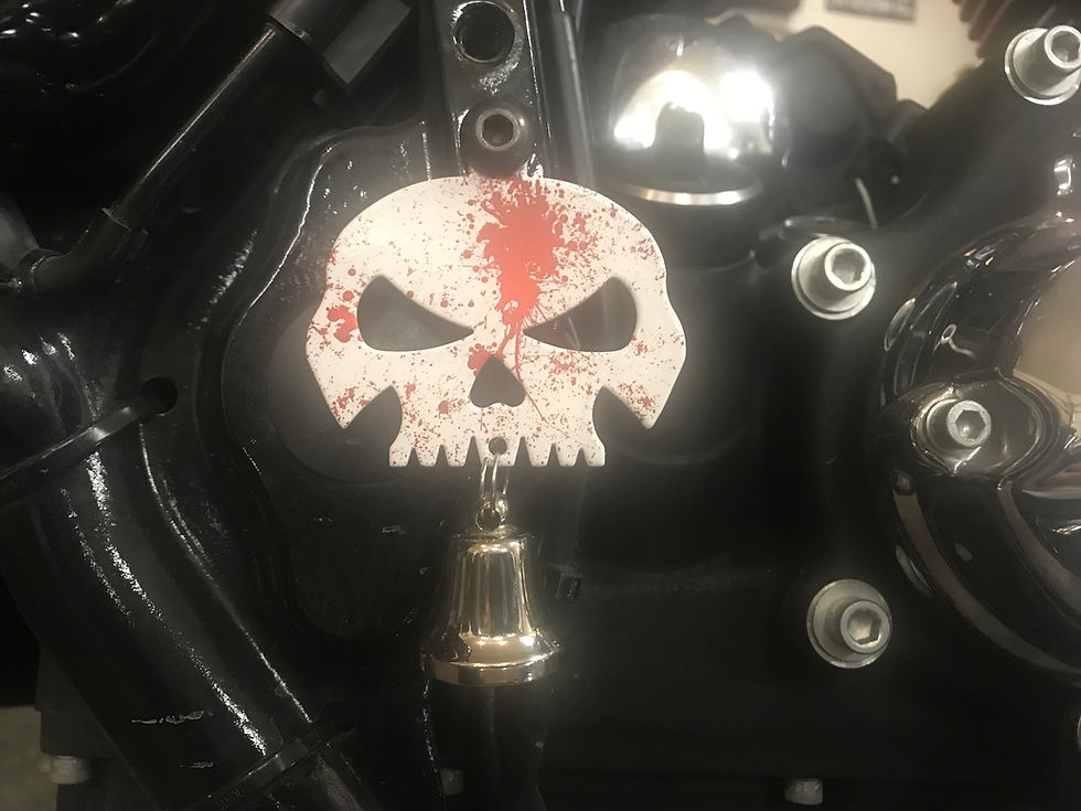 Thumbnail: Bloody Skull Bell Hanger