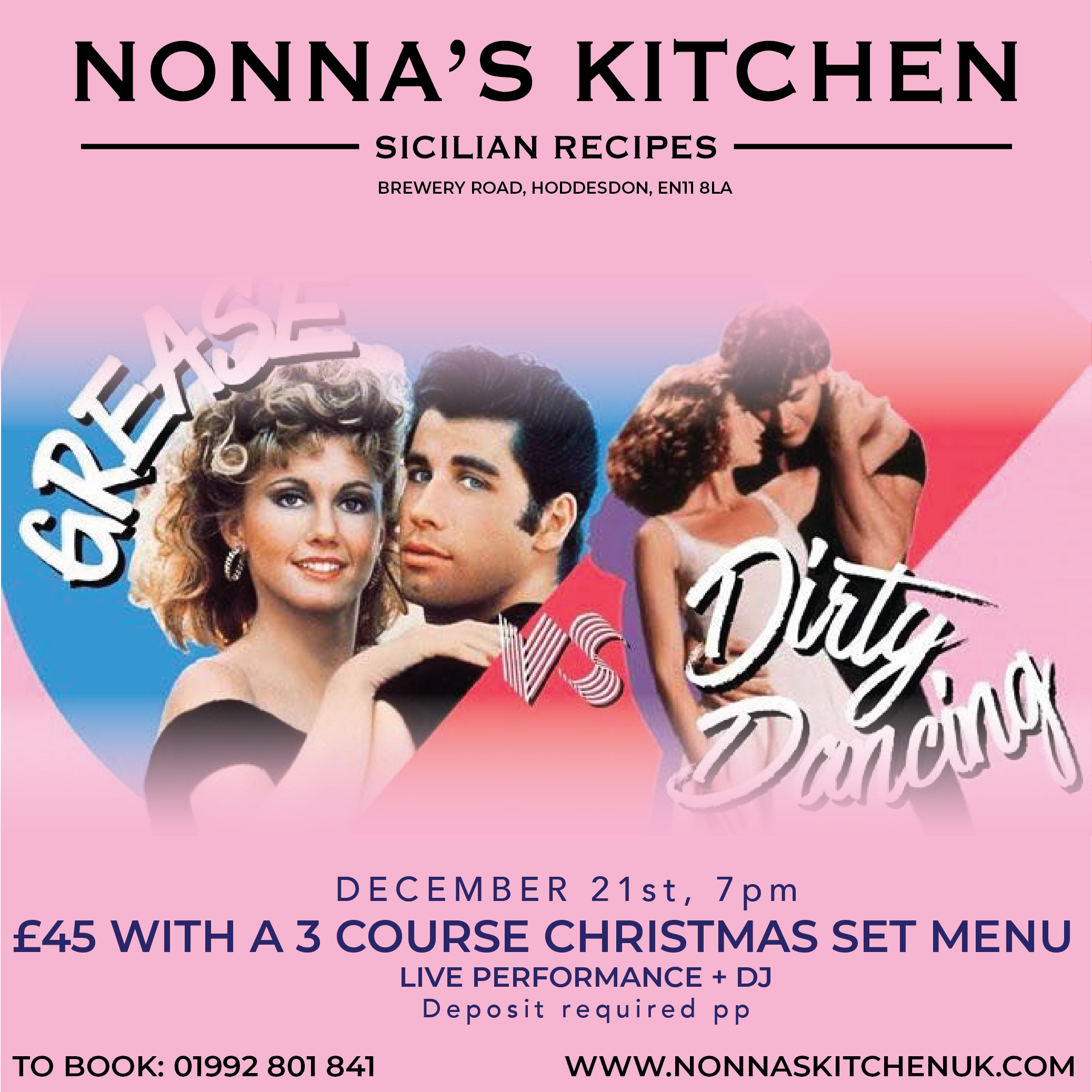 Grease VS Dirty Dancing Nonna's Kitchen