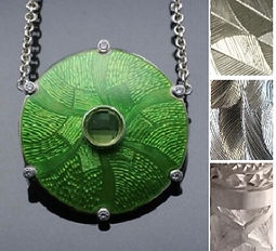 how to create metal Textures for Enamelling, a course of private tuition from The Bespoke Jewellery Training co.jpg