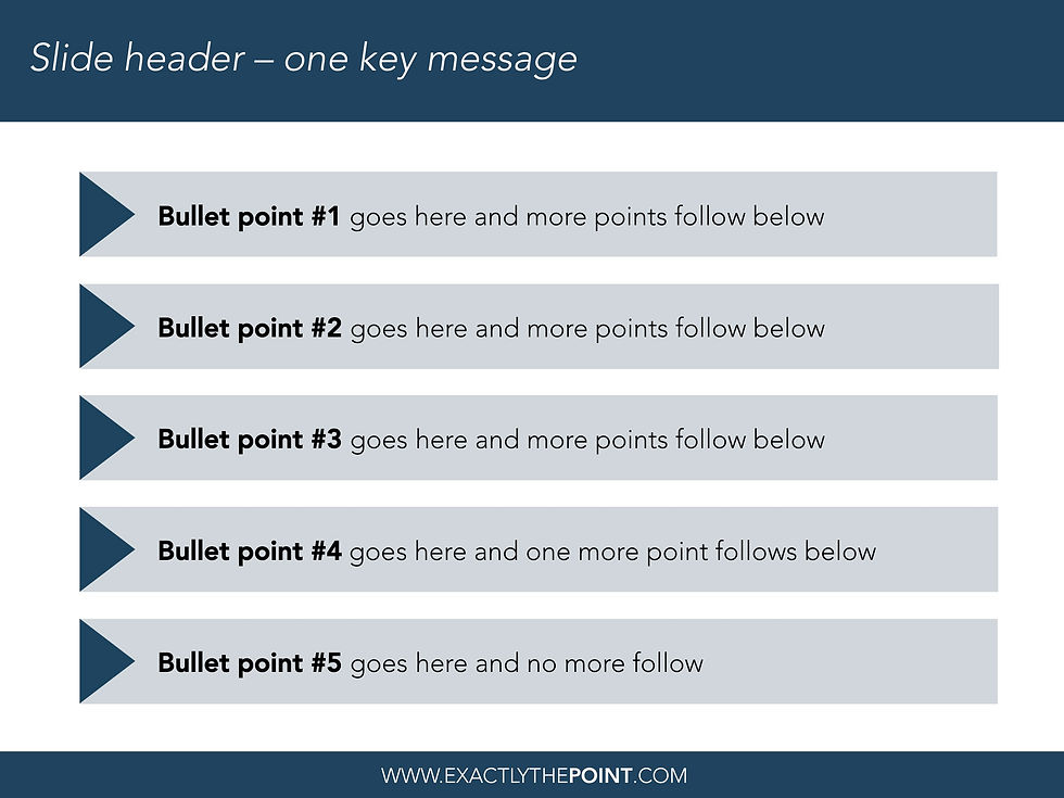 Bullet Points