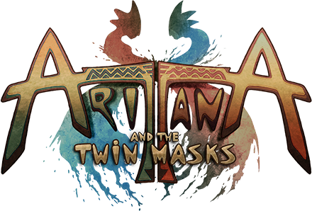 Logo do jogo Aritana e as Máscaras Gêmeas