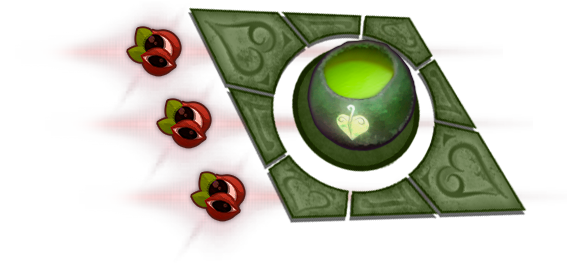 Poção do jogo Aritana e as Máscaras Gêmeas