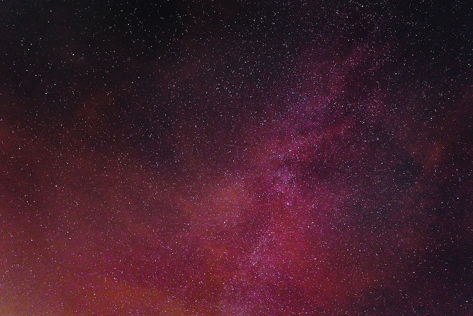 Céu noturno estrelado