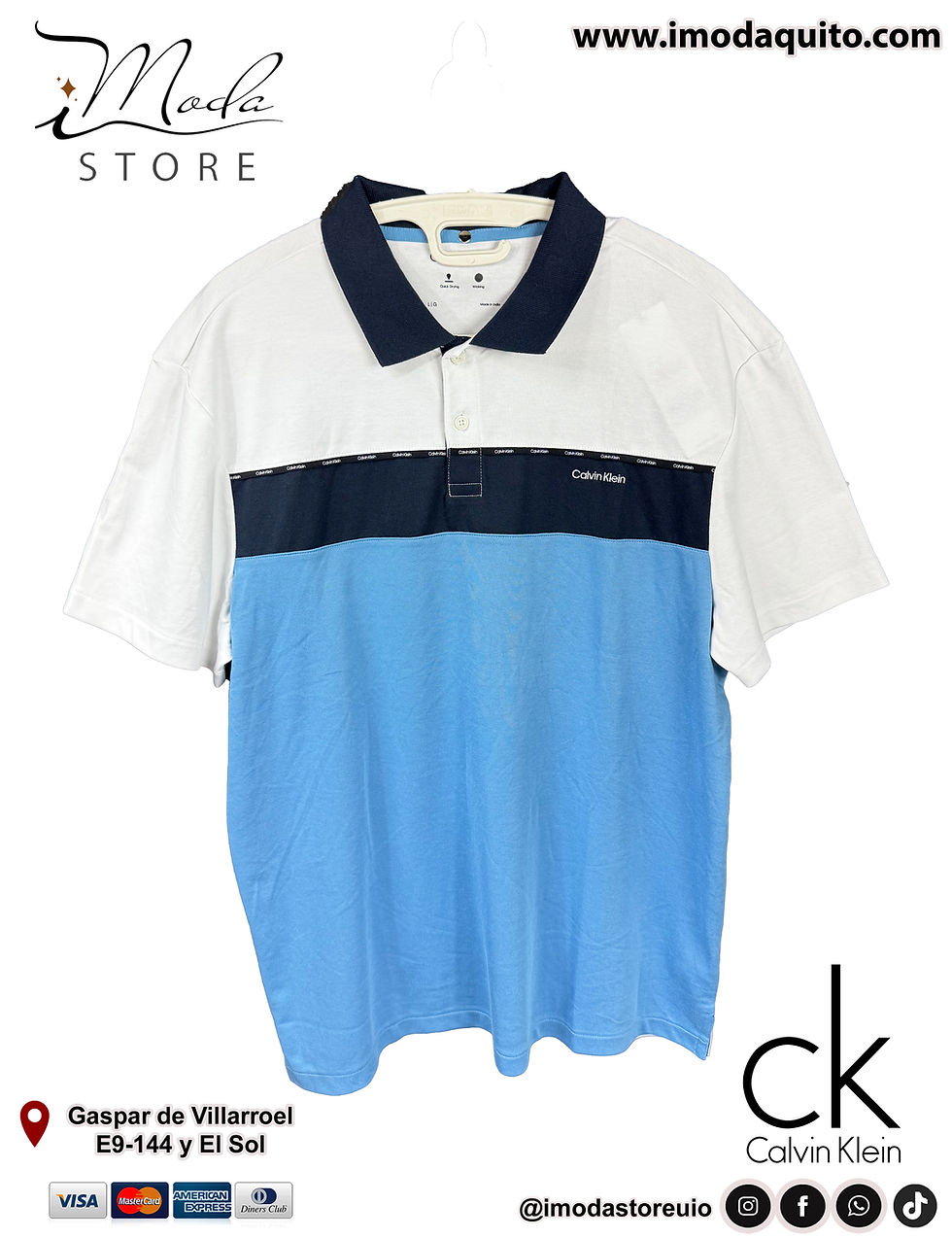 Miniatura: Polo Calvin Klein Frame