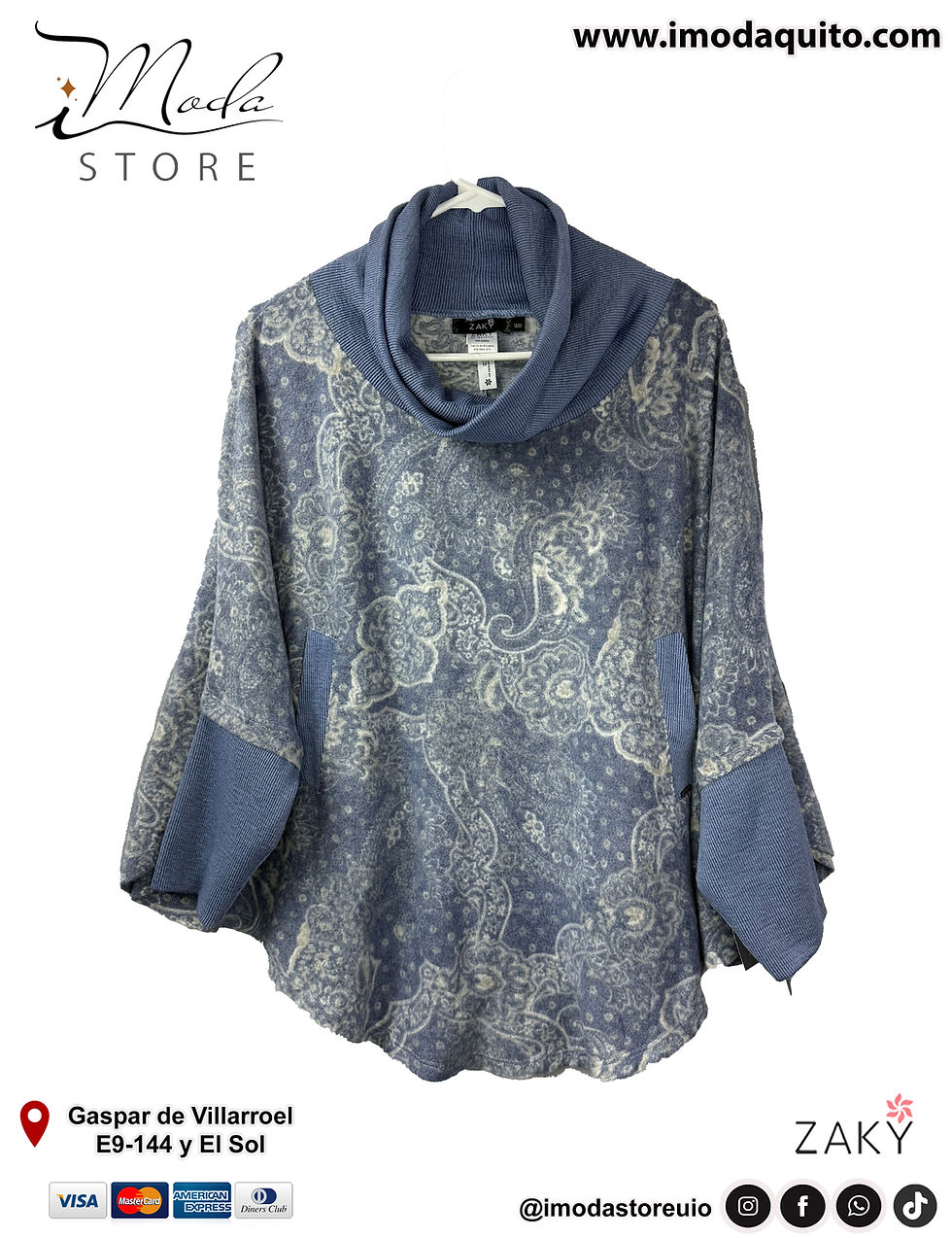 Miniatura: Poncho Loft Women ZAKY