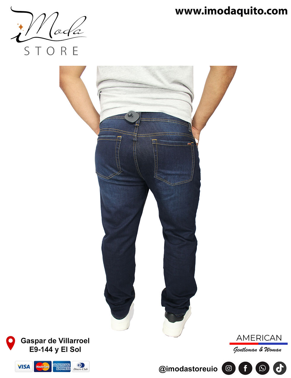 Miniatura: Jean American Gentleman Slim