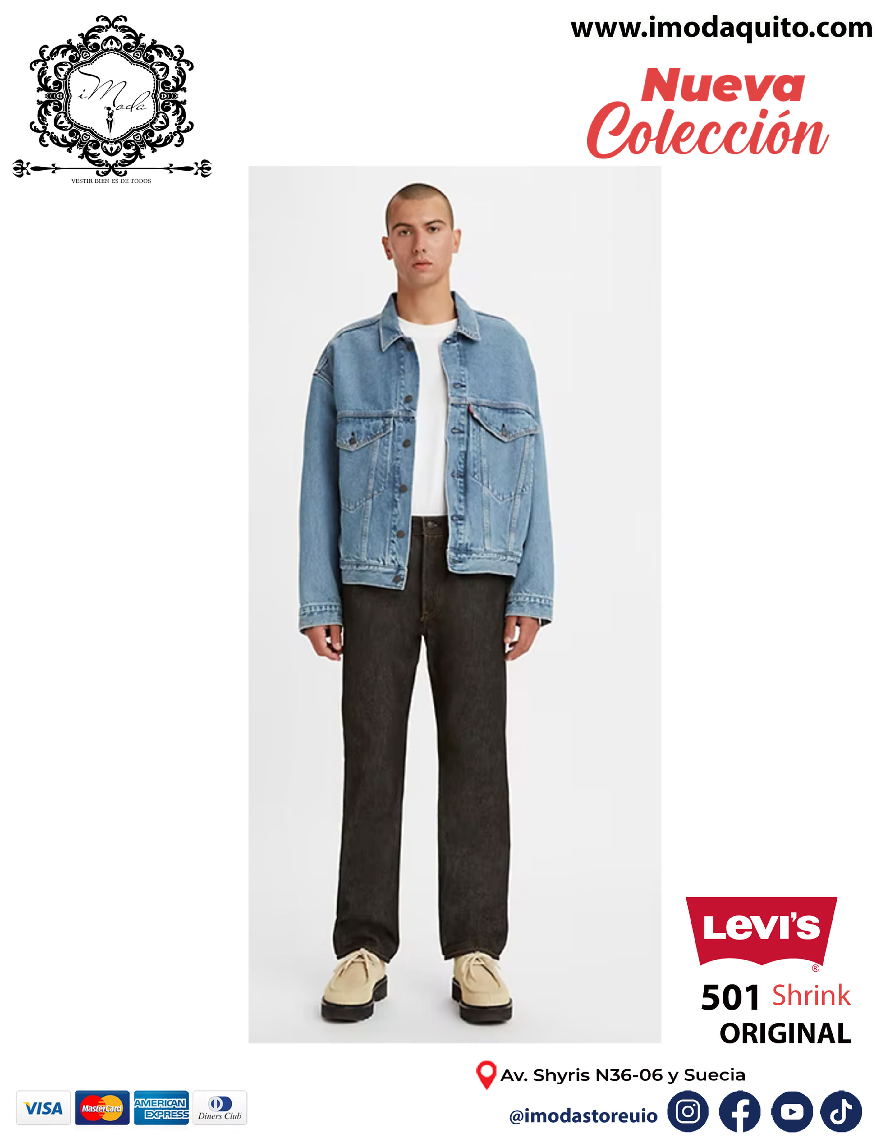 Jean Levi's 501 Shrink Original