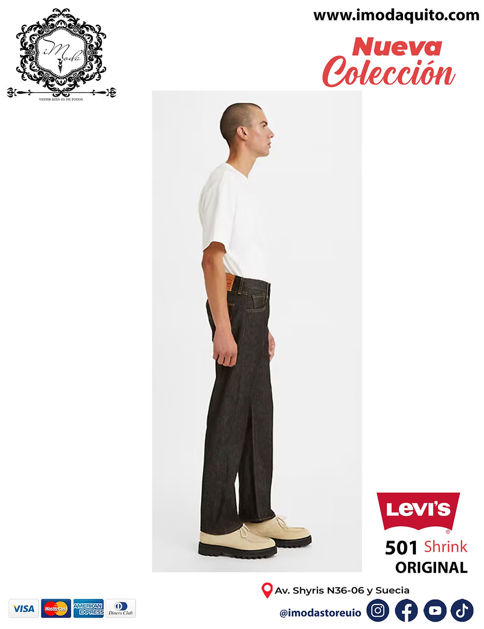 Miniatura: Jean Levi's 501 Shrink Original
