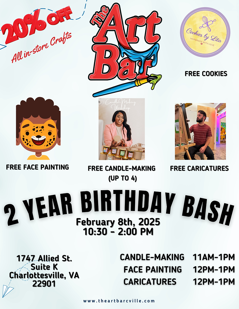Blue Red Origami Paper Art Workshop Craft Store Flyer.png