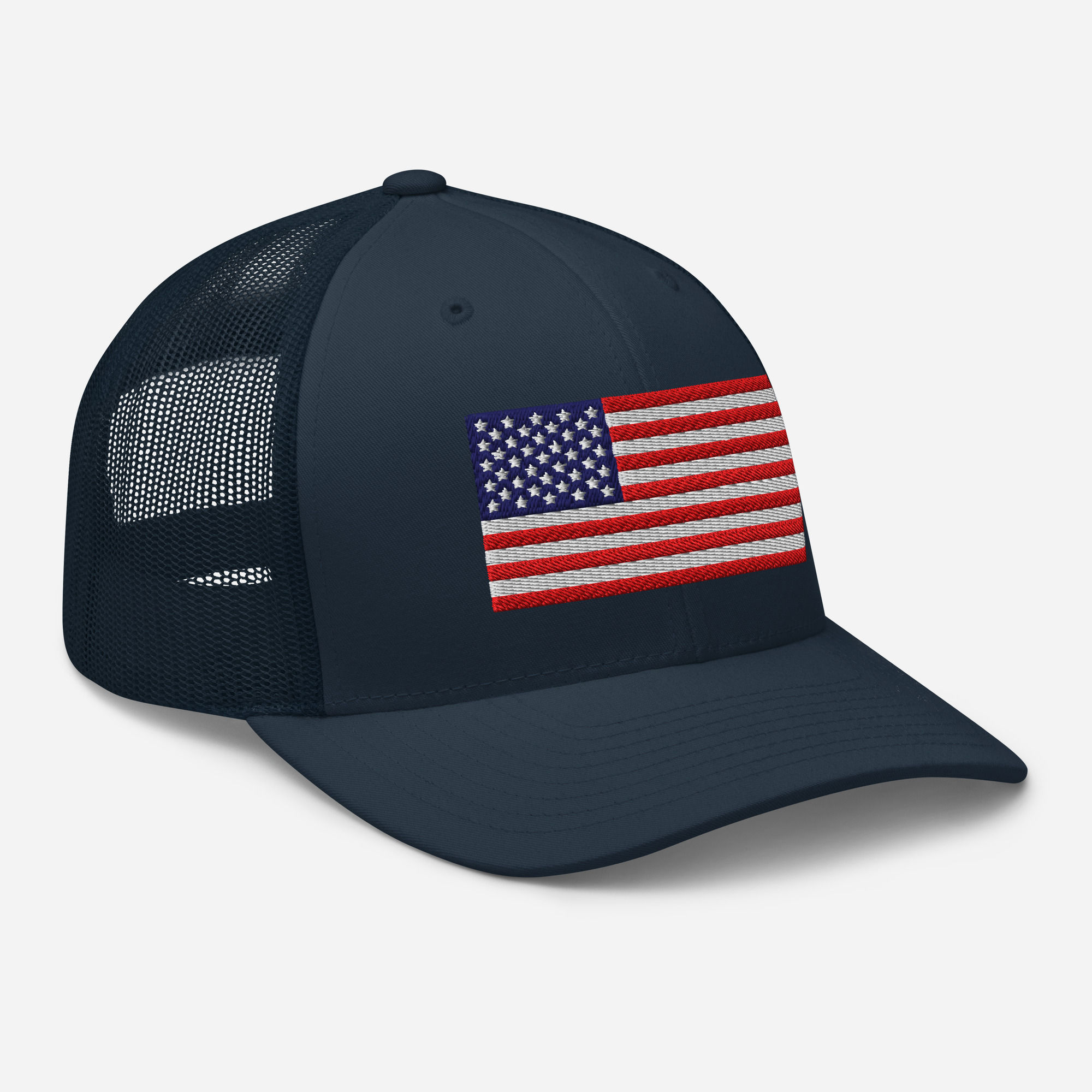 American Flag Trucker Cap | Classic USA Patriotic Hat