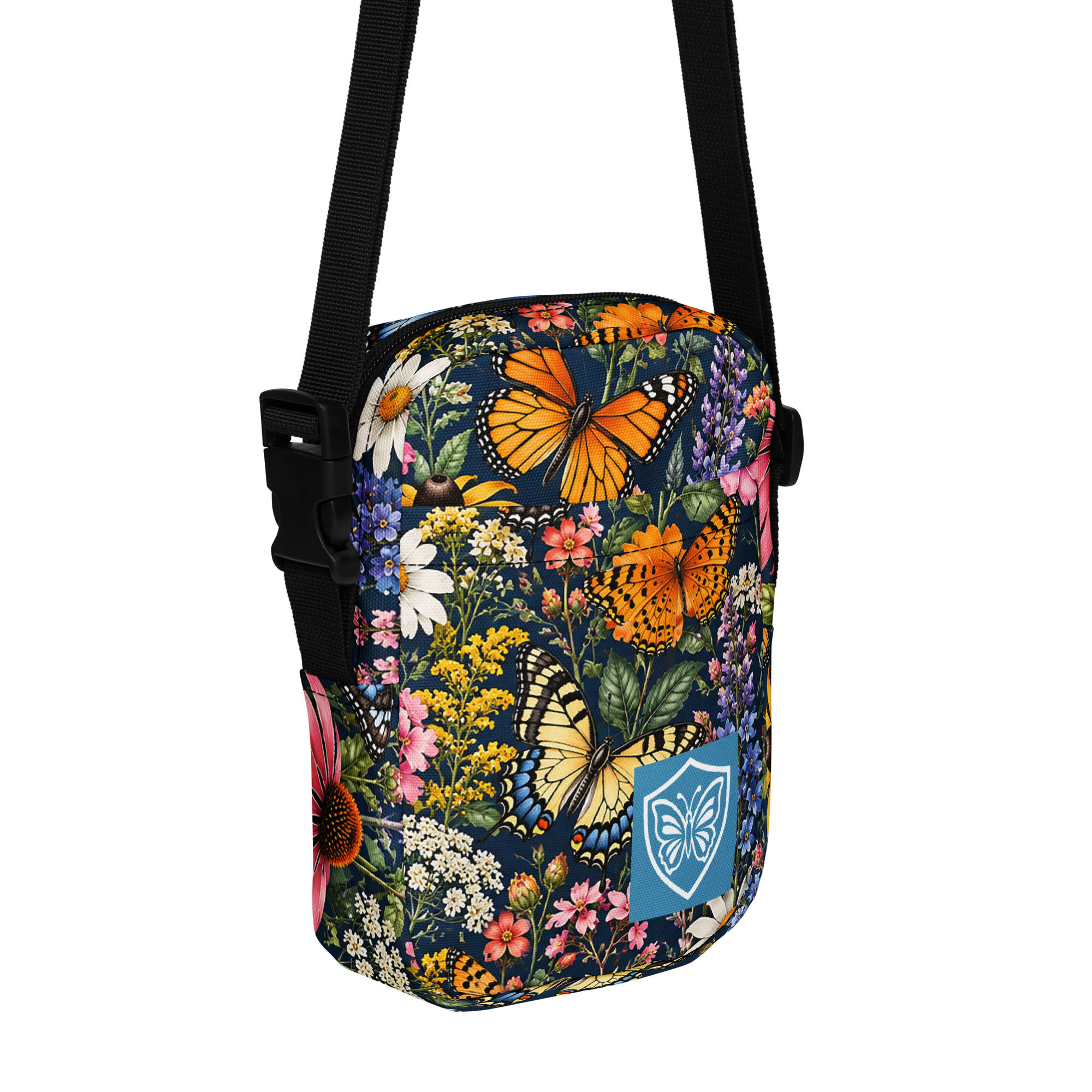 Wildflower & Butterfly Utility Bag